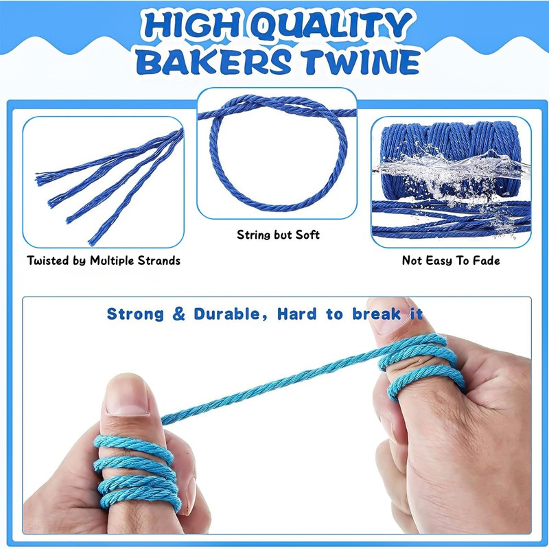 15 Rolls of Macrame Yarn, 3 mm x 30 m,