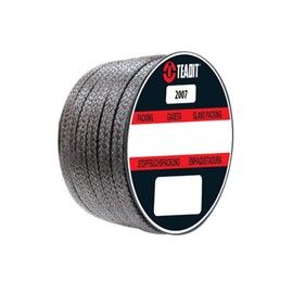 Lamons Sterling Seal and Supply (STCC) 2007.437x1 Teadit Style 2007 Braided Packing, Expanded PTFE, Graphite, 7/16" CS x 1 lb. Spool