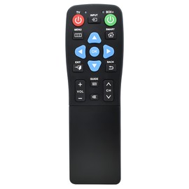 Universal Big Button Remote for Seniors - Easy Use TV & Remote, Learning Function, Elderly Friendly