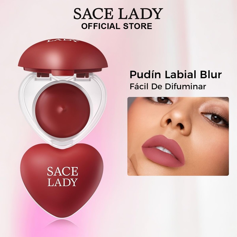 SACE LADY Lip Pudding en Tarro – Tinta Labial Mate