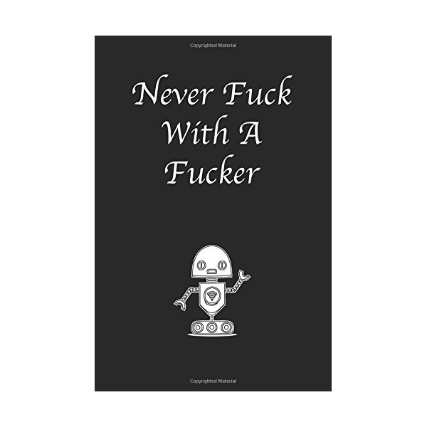 Never With A er: Lined notebook