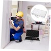 Mikinona Aluminum Alloy Toolbox Hard Shell Carrying Case Practical Storage