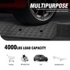 DNA MOTORING 7.7" Rise Rubber Curb Ramp Heavy Duty Loading