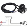 7/8inch 22mm Motorcycle Handlebar Switch Headlight Brake Fog Light ON/OFF