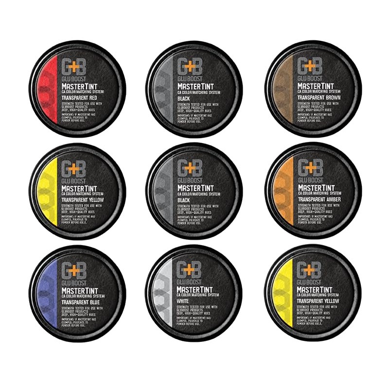 GluBoost MasterTint Jars – Long-Lasting Color Additives for Perfect Color