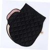 PACKOVE Car Seat Protector Rear Seat Cover Mesh Black Breathable
