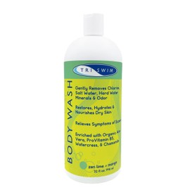 TRISWIM Chlorine Removal Body Wash 32 Fl Oz | After Swim Care | Moisturising Chlorine Body Soap For Swimmers And Athletes