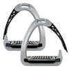 THREE ARCHERS Side Opening Safety Stirrups for Adults,4.7”Anti-Slip Grated Tread