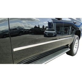Upgrade Your Auto Chrome Factory Style Body Side Molding (4 PC) for 2015-2017 Chevy Suburban