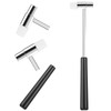 Mabor Dual Head Small Hammer, Lightweight Mini Hammer, 7.1 Inch Plastic & Metal Head Mallet Mini Jewelry Hammers for Crafts Watches Tuning Woodworking Musical Instruments Supplies