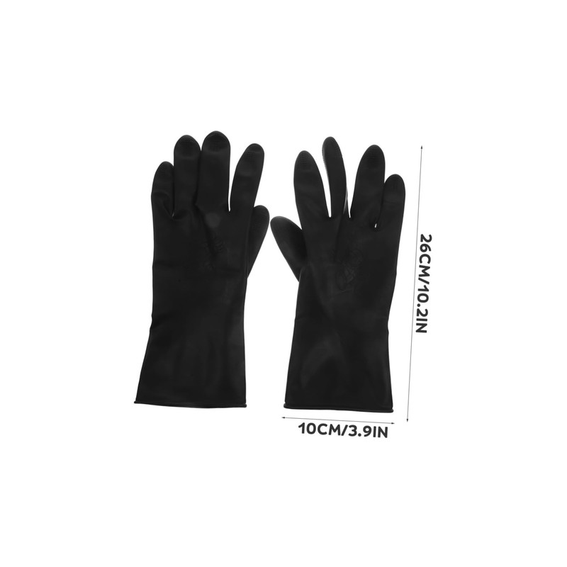 FOMIYES 3sets Barber Hair Dye Gloves Non-slip Hand Protectors for