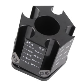 Coin Counter Coin Sorter,Pen Holder Coin Holder as Desk Organizer,Piggy Bank for Adults & Kids, 360° Rotatable Coin Holder for Desk,Coin Wrappers Coin Bank Store