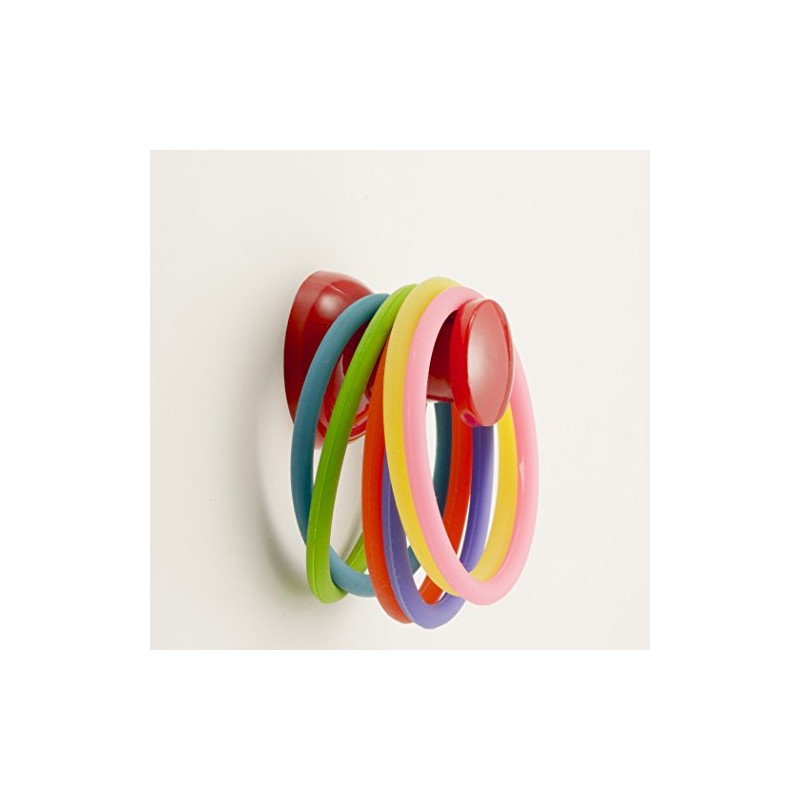 Officemate 92905 - Pinzas gigantes, colores surtidos, 2 tinas de