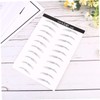 Baluue 2sheets Eyebrow Stickers for Women of Hair-like Simulation Eyebrows