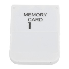 Storage Game Memory Card, Lightweight High Compatibility 1MB Memory Card ABS for Game Saving