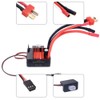 5-Slot 550 Brushed Motor 80A ESC Combo Set RC Car