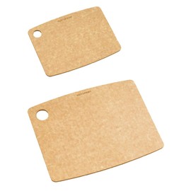 Epicurean Wooden Cutting Board Gift Set, Natural, S/M 2 Pieces, Dishwasher Safe