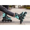 2PM SPORTS Vinal Girls Adjustable Flashing Inline Skates, All Wheels