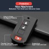 2-Pack Key Fob Cover Case for Mitsubishi Cars