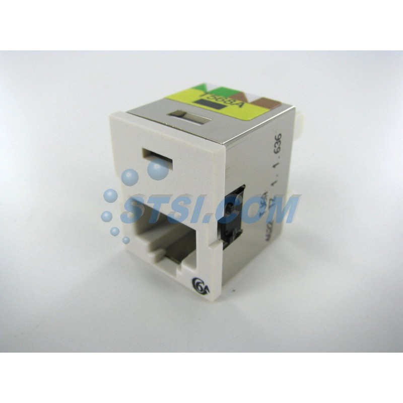 Ortronics Legrand Ortronics OR-TJ6A Clarity TracJack Cat6a Jack Module, Fog