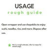 Disposable Chopsticks 9” – Pack of 100 Sets – Natural