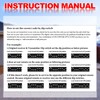 Kingdder 3 Pcs 8 Dip Switch 310mhz Garage Door Remote