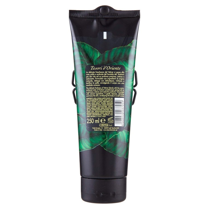 Tesori d 'Oriente Sandalo Del Kashmir E Vetiver Shower Gel