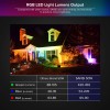 SANSI 4 Pack Floodlight 350W Equiv LED Flood Light RGBW