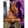 Direct Connection Horse Wine Corkscrew Holder 9" Eyeglasses Business Cards
