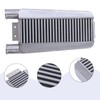 Futchoy Universal Aluminum Intercooler Universal Turbo Intercooler 2.5" Car Universal