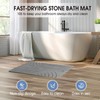 Homblizz Bath Stone Mat Non-Slip Stone Shower Mat -Quick Dry