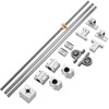 NUIBBYED 2PCS 8x350mm Linear Motion Rods & 8mm Lead Screw