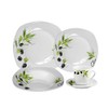 Porcelain Olive Dinnerware 20-piece Set