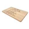 Laser Tattoo – Wooden Breakfast Board with German Engraving "Mama