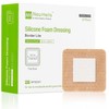 NeuHeils Silicone Foam Dressing Gentle Border Lite 2''x2'', Pad Size