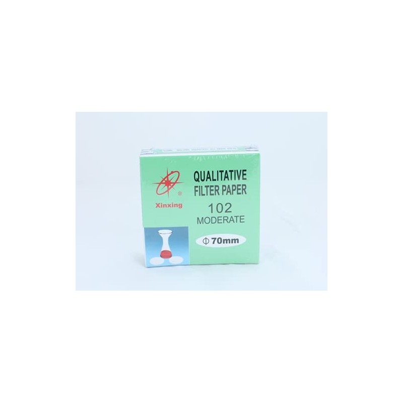 Filter Paper, Pack of 100, 70 mm
