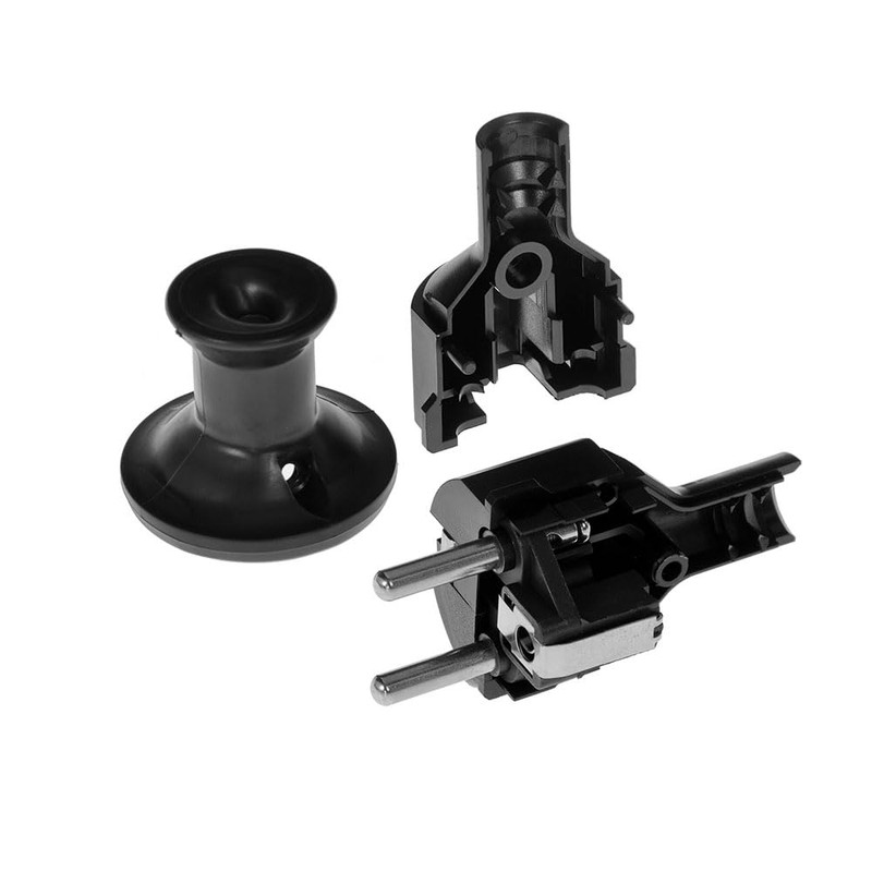KEL Stecker Uni-Schuko, gerade und zerlegbar, 2p+Z Schuko, Fuer den