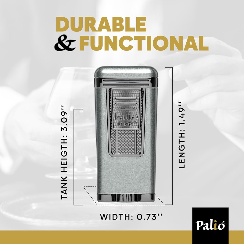 PALIO® PRO Line, Polaris Triple Jet Torch Ligther. Pull Down