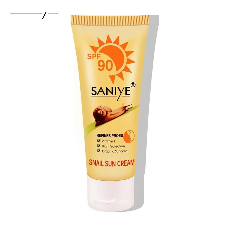 Bloqueador solar "Snail sun cream 90 SPF"