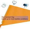 Trademark Innovations Bicycle Safety Flag 5'. Safety Flag with Bicycle