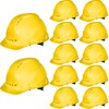 Xuhal 12 Pieces 4 Point Suspension Hard Hat Bulk Safety