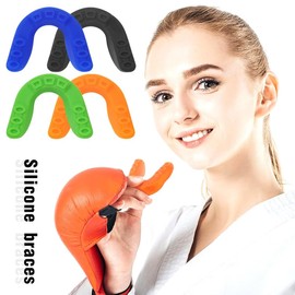 EAVUYIS Sports Mouth Guard, Pack of 4 Sports Mouth Guards, Mouth Guard, Boxing, with Portable Hygiene Box, for All Full Contact Sports Including Rugby, Martial Arts, Kickboxing, Hockey & Boxing
