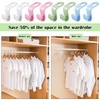 Clothes Hangers Space Saving Clothes Hangers Connecting Hooks 80 Pieces