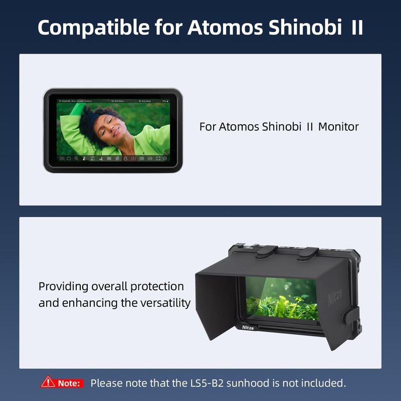 Nitze Shinobi 2 Cage for Atomos Shinobi II Monitor -