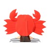 Party City Kaburimon Variety Goods Crab Headpiece Unisex Red