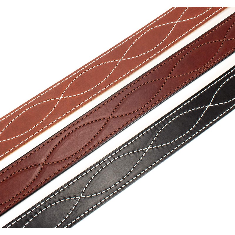 Amish Made Western Leather Tool Belt (48, Waxed Brown)