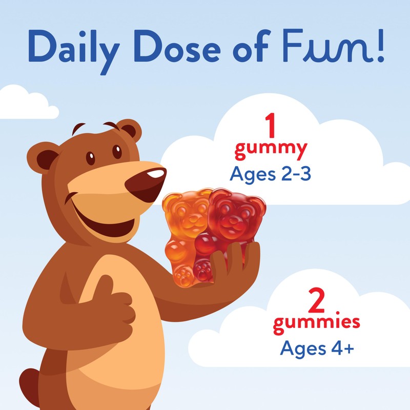 L’il Critters Gummy Vites Daily Gummy Multivitamin for Kids, Vitamin
