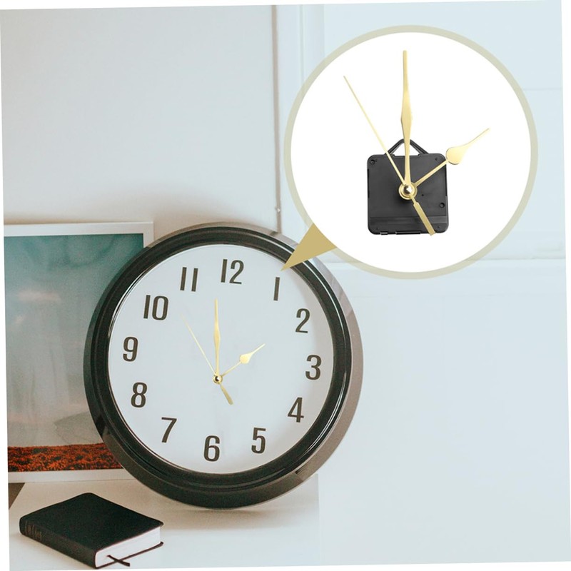 SHINEOFI 2pcs Quartz Clock Movement Long Shaft Mechanism for DIY