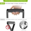 BeneLabel D Handle Gym Fitness Grips, Gym Handles, Non-Slip and