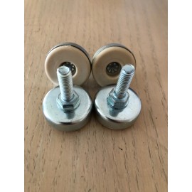 Unbranded Adjustable 5/16-18 X 1'' Nylon Glide Levelers 4-pk